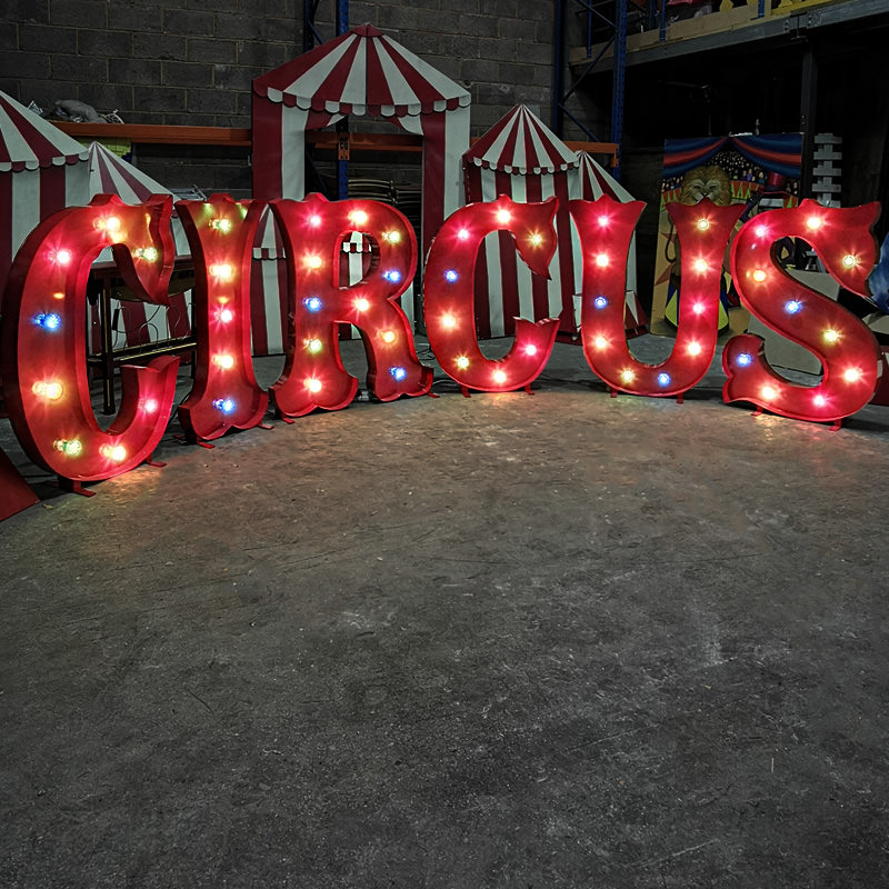 CIRCUS Letter Lights 4ft
